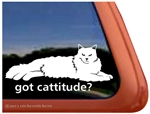 Ragdoll Cat Window Decal