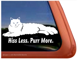 Ragdoll Cat Window Decal