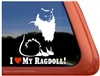 Ragdoll Cat Window Decal