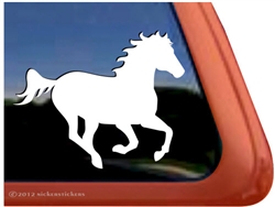 Galloping Horse Trailer Window Decal