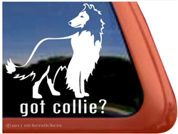 Collie Window Decal