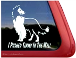 Collie Window Decal