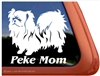 Pekingese Window Decal