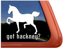 Hackney Window Decal