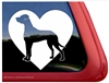 Great Dane Window Decal