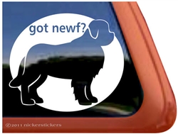 Newfoundland Window Decal