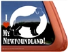 Newfoundland Window Decal