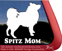 German Spitz Window Decal