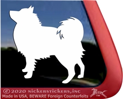 German Spitz Window Decal