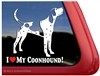 Coonhound Window Decal