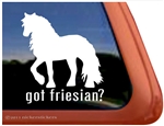 Friesian Window Decal