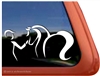 Horse & Trainer Trailer Window Decal