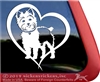 Yorkie Yorkshire Terrier Custom Dog Vinyl Car Truck RV Window Decal Sticker