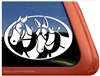 Mule Driving Window Decal