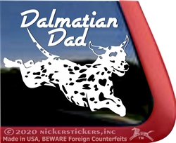 Dalmatian Window Decal