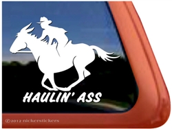 Mule Rider Window Decal