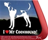 Treeing Walker Coonhound Window Decal