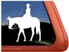 Saddle Mule Window Decal