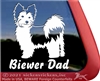 Biewer Terrier Window Decal