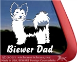 Biewer Terrier Window Decal