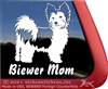 Biewer Terrier Window Decal