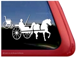 Wheelchair Hippotherapy Horse Trailer Car Truck RV Window Decal Sticker