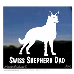 Swiss Shepherd Window Decal