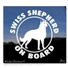 Swiss Shepherd Window Decal