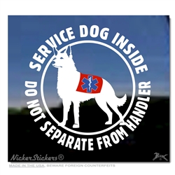 Swiss Shepherd Window Decal