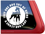 Doberman Window Decal