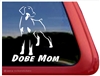 Doberman Window Decal