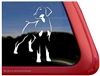 Doberman Window Decal