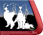 Papillon Window Decal