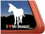 Donkey Window Decal