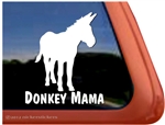 Donkey Window Decal