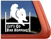 American Eskimo Dog Agility Window Decal