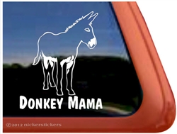 Donkey Window Decal