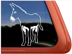 Donkey Window Decal