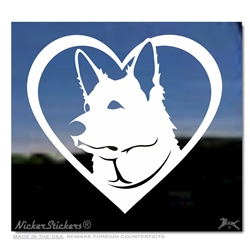 Custom Swiss Shepherd Dog Car Truck RV Window Decal Sticker