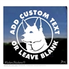 Custom Swiss Shepherd Dog Car Truck RV Window Decal Sticker