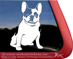 Custom French Bulldog Car Truck RV Window Decal Sticker