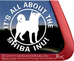 Shiba Inu Window Decal