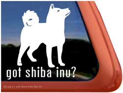 Shiba Inu Window Decal