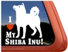 Shiba Inu Window Decal