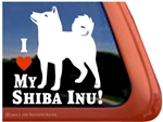Shiba Inu Window Decal