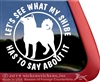 Shiba Inu Window Decal