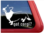 Corgi Window Decal