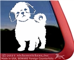 Shih Tzu Window Decal