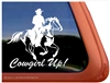 American Paint Rider Window Decal