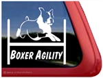 Boxer Window Decal